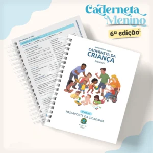 Kit Pasta Plástica + Caderneta de Saúde Personalizada