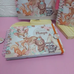 Livro de mesversário + caixa