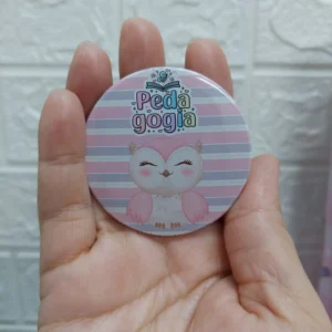 kit 6 Button Imã personalizado