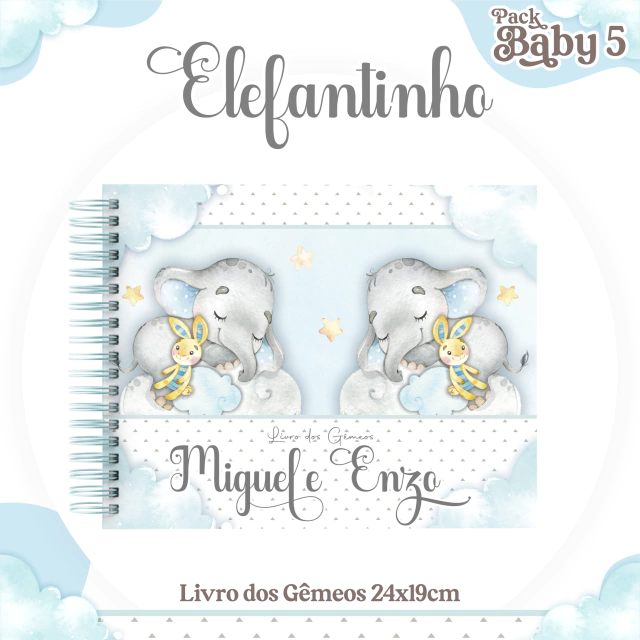 LIVRO DO BEBÊ GEMÊOS - Imagem 5
