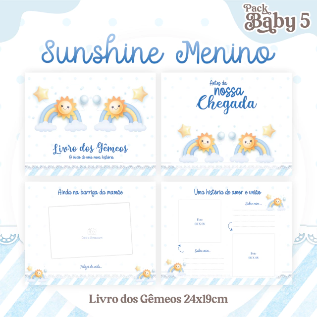 LIVRO DO BEBÊ GEMÊOS - Imagem 33