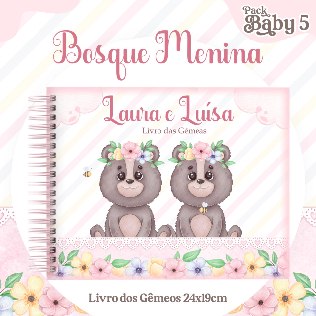 LIVRO DO BEBÊ GEMÊOS - Imagem 27