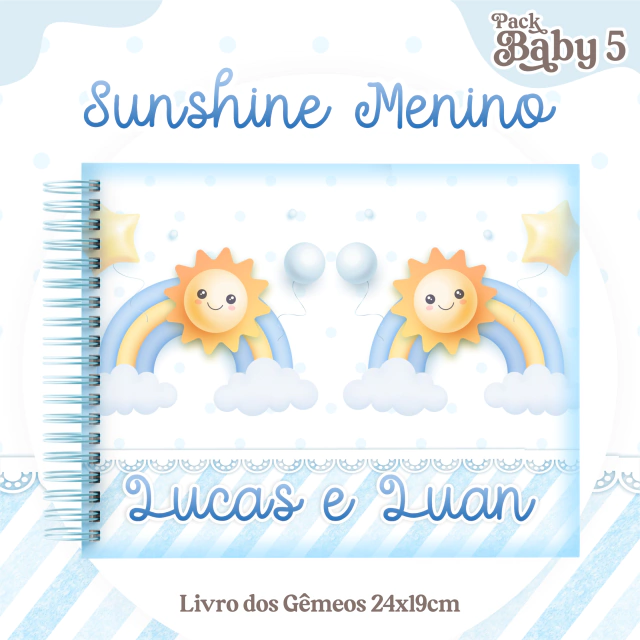 LIVRO DO BEBÊ GEMÊOS - Imagem 32