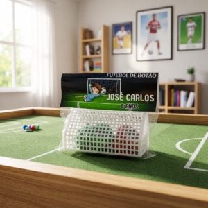 Futebol de botão personalizado (min 10 unidades)