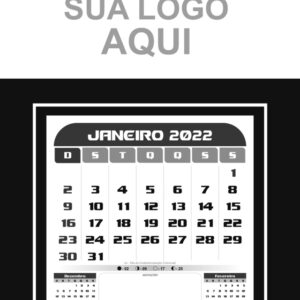 5 calendário de parede personalizado