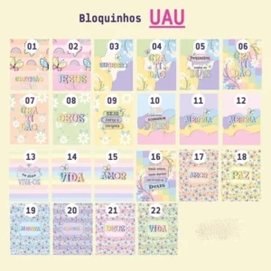 Bloquinho A6 UAU