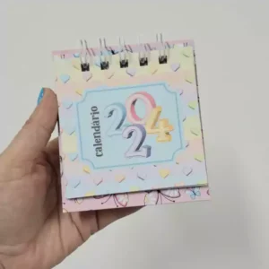 10 Mini Calendário base flexível