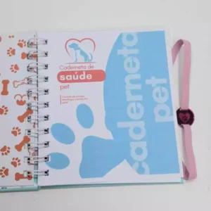 Caderneta Pet pequena (personalizada)
