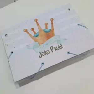 Kit Pasta Plástica + Caderneta de Saúde Personalizada