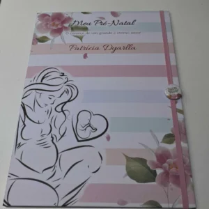 Pasta Catálogo A4 Personalizada Gestante