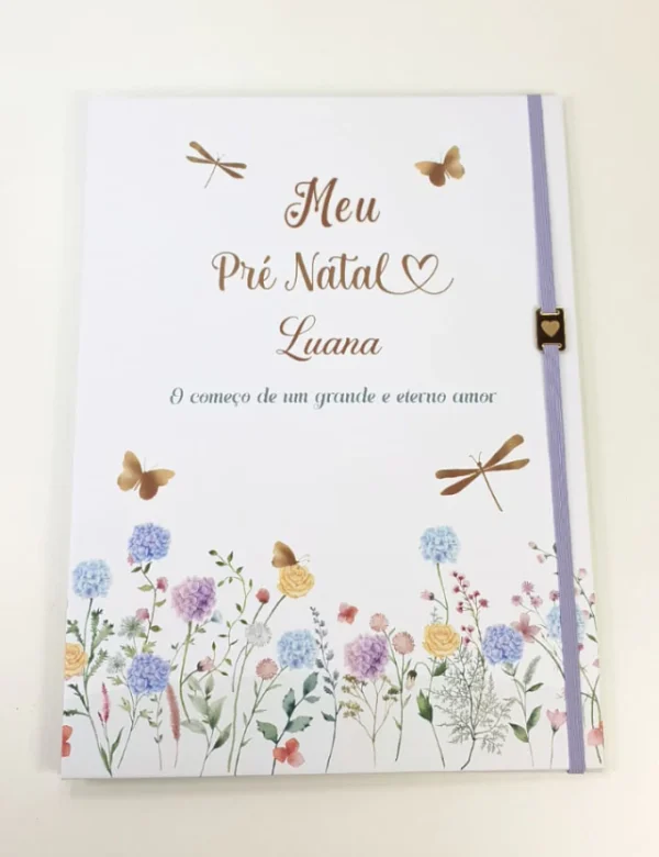 Pasta Catálogo A4 Personalizada Gestante - Vida Print