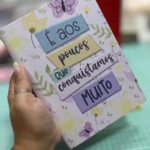Caderno Brochura pequeno personalizado