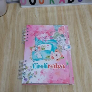 Caderno A5 personalizado simples